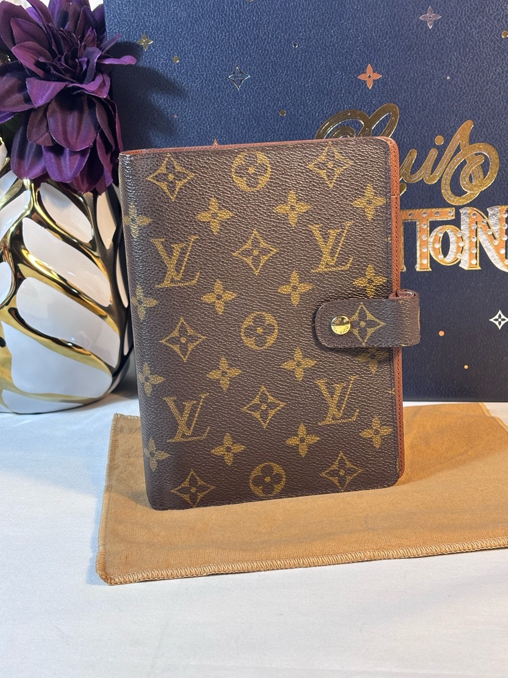 Louis Vuitton Agenda Mm Monogram
